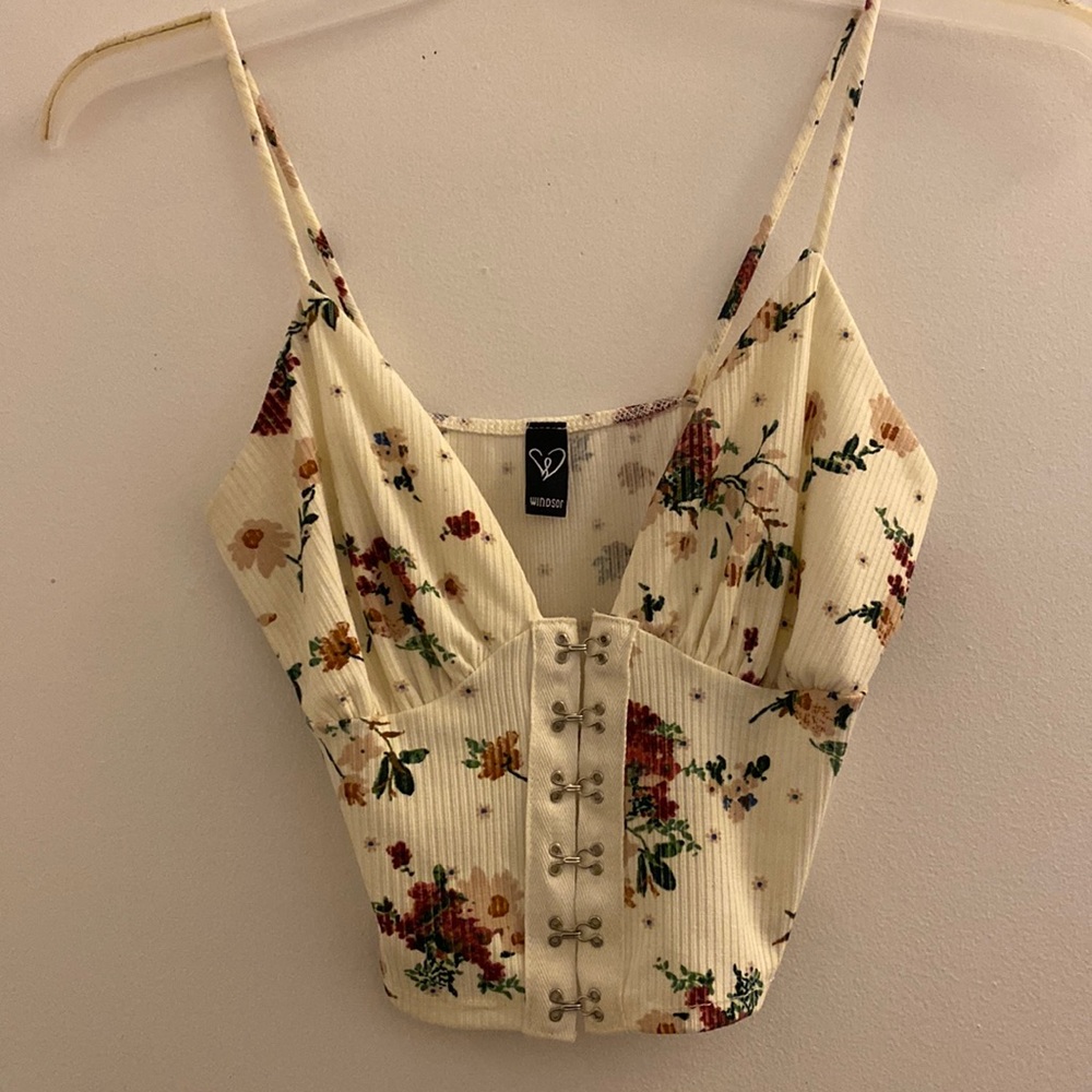 Flower Crop Top